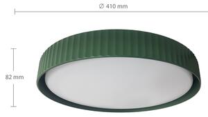 Brilagi -LED stmievateľné stropné svietidlo LUCIA LED/48W/230V pr. 41 cm zelené+diaľkové ovládanie