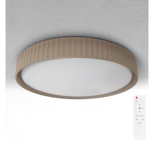 Brilagi - LED stmievateľné stropné svietidlo LUCIA LED/48W/230V pr. 41 cm hnedé s diaľkovým ovládaním
