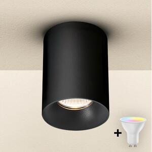 Brilagi - LED RGBW stmievateľné bodové svietidlo TRINE 1xGU10/4,8W/230V čierne