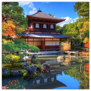Japonská záhrada - obraz (Obraz 30x30cm)