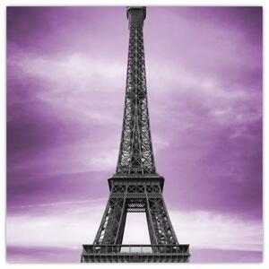 Abstraktný obraz Eiffelovej veže - obraz (Obraz 30x30cm)