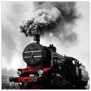 Historická lokomotíva - obraz (Obraz 30x30cm)