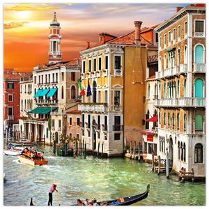 Benátky - obraz (Obraz 30x30cm)