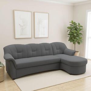 ROHOVÁ SEDAČKA, textil, tmavosivá MID.YOU - Sedačky, Online Only