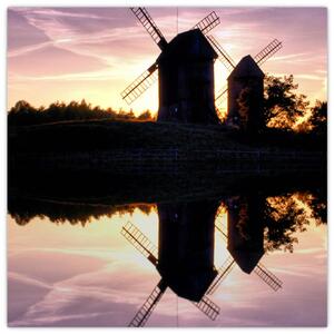 Fotka veterných mlynov - obraz (Obraz 30x30cm)