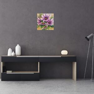 Obraz kvetín na stenu (Obraz 30x30cm)