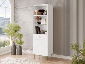 Mirjan24 Regál Priboz 1D1SZ, Farby: biela Mirjan24 5903211355424