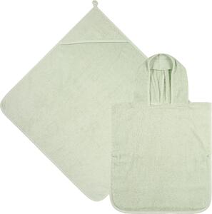 SADA FROTÉ UTERÁKOV, zelená My Baby Lou - Kúpeľňový textil