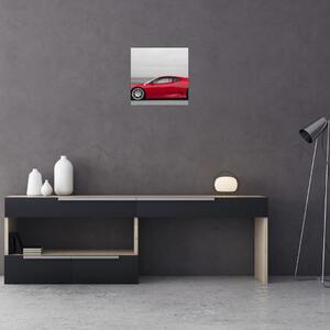 Červené Ferrari - obraz (Obraz 30x30cm)