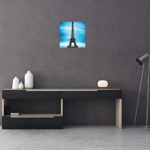 Abstraktný obraz Eiffelovej veže (Obraz 30x30cm)
