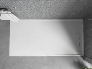 Mexen Amon, SMC obdĺžniková sprchová vanička 140 x 70 cm, biela, 4F107014