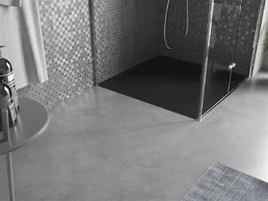 Mexen Amon, SMC štvorcová sprchová vanička 100 x 100 cm, čierna, 4F701010