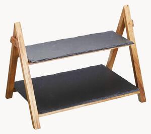 Etažérka Artesà Slate & Wood