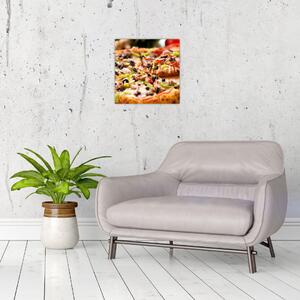Pizza, obraz (Obraz 30x30cm)
