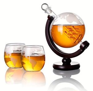 Darčeková sada na Whiskey poháre, decanter 800ML