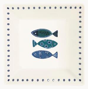Štvorcové hlboké taniere Ocean, 6 ks