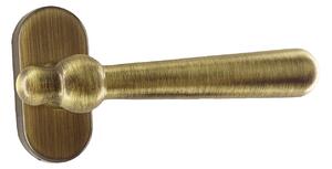 Balkónová kľučka COBRA GAZELLE (OFS - bronz česaný), DK balkónová kľučka, COBRA OFS (bronz česaný)