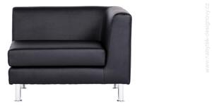 Pohovka rohová NOTRE DAME CORNER 1L (jednomiestne luxusné sofa pre rohové zostavy (Ľavá), určené pre kancelárske a komerčné priestory)