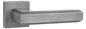 Dverové kovanie MP FO - ALILA - HR (Sivá), kľučka-kľučka, Bez spodnej rozety, MP šedá