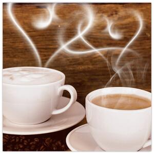 Kávové šálky - obrazy (Obraz 30x30cm)