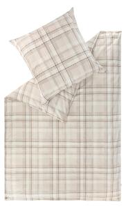OBOJSTRANNÁ POSTEĽNÁ BIELIZEŇ, flanel, béžová, 140/200 cm Esprit - Obliečky & plachty