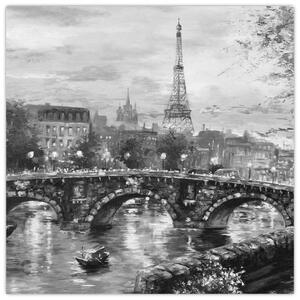 Obraz Paríža na stenu (Obraz 30x30cm)