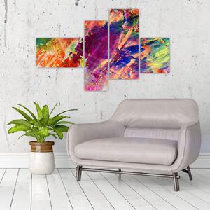 Farebný abstraktný obraz (Obraz 110x70cm)