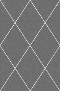 Franc Koberec Royal Rhombs tmavosivý 160x230cm
