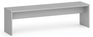 Šatníková lavica, 1500 mm, sivá