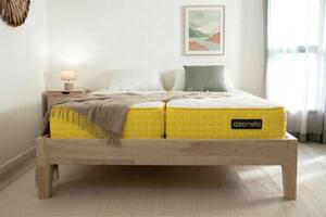 Azonelo Matrace 1+1 Yellow ortopedické matrace s pamäťovou penou 70x200 cm / 21 cm - antialergický poťah
