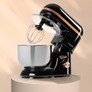 Klarstein Bella Elegance, kuchynský robot, 2000 W, 1,7 HP, 6 stupňov, 5 litrov, čierny