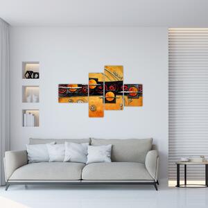 Moderný obraz - abstrakcie (Obraz 110x70cm)