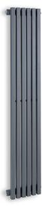 Besoa Delgado, radiátor, 120 x 25, 508 W, teplá voda, 1/2", 4 – 10 m², sivý