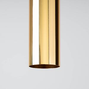 Stropné svietidlo Lagos, 1x zlaté kovové tienidlo, (30 cm)