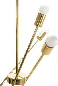 Toolight - Závesná stropná lampa Inverno - zlatá - APP1115-6CP