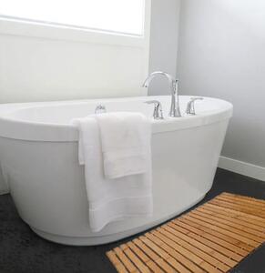 Tutumi - Bambusová kúpeľňová podložka - prírodná - 40x60 cm
