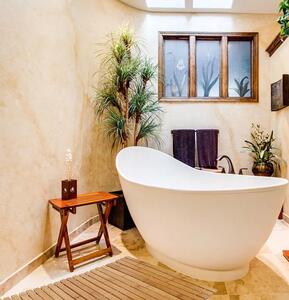 Tutumi - Bambusová kúpeľňová podložka - prírodná - 40x60 cm