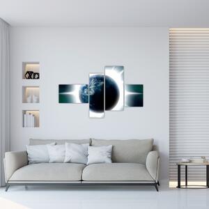 Moderný obraz zemegule (Obraz 110x70cm)
