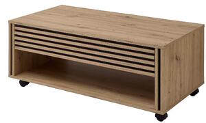 KONFERENČNÝ STOLÍK, dub artisan, kompozitné drevo, 60/90/42 cm MID.YOU - Stolíky do obývačky, Online Only