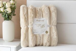 Deka Fluffy béžová Jednobarevná deka 130/180