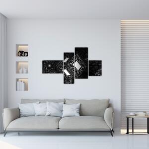 Abstraktný obraz (Obraz 110x70cm)