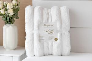 Deka Fluffy krémová Jednobarevná deka 130/180