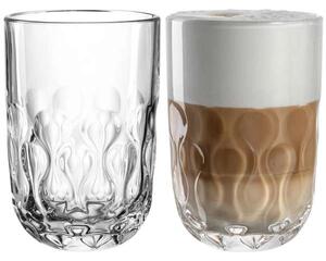 Leonardo poháre na Latte Gocce 390 ml 2 ks
