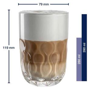 Leonardo poháre na Latte Gocce 390 ml 2 ks