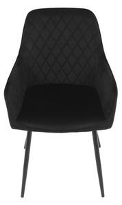 Jedálenská stolička čierna DCH-215 BK4