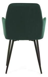 Jedálenská stolička zelená DCH-215 GRN4
