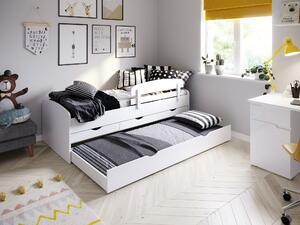 Detská posteľ 90 cm Nilac 01 (biela). Vlastná spoľahlivá doprava až k Vám domov. 1068206