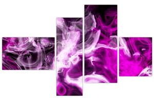 Obraz - fialový dym (Obraz 110x70cm)