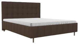 ČALÚNENÁ POSTEĽ, 180/200 cm, hnedá MID.YOU - Online Only zostavy, Online Only