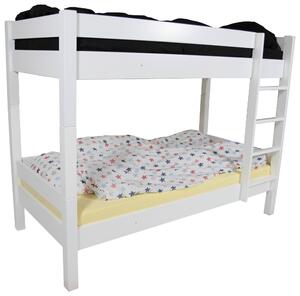 POSCHODOVÁ POSTEĽ, 90/200 cm, biela Linea Natura - Online Only detský nábytok, Online Only